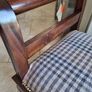 Stunning Carved Wooden Bench Image 7