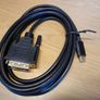 DVI-D to USB C cable. 1.8m Image 2