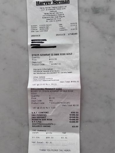 Dyson Airwrap ID Multi-Styler and Dryer Straight+Wavy
