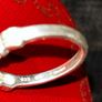 silver Claddagh ring Image 5