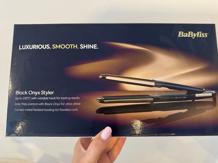 BaByliss Black Onyx Styler Hair Straightener