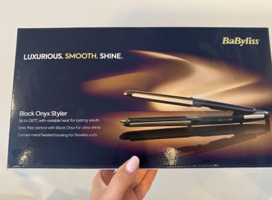 BaByliss Black Onyx Styler Hair Straightener