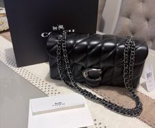 coach tabby 26 bag in black