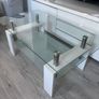 Glass coffee table Image 2