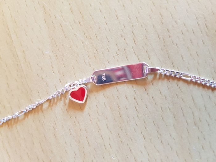 NEW - Babys Silver bracelet
