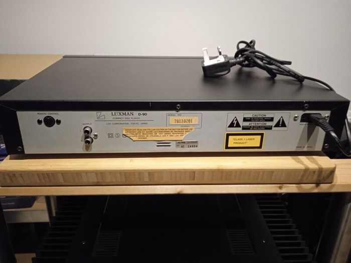 luxman d90 hifi cd player stereo