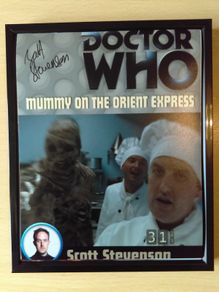 Doctor Who Autograph ! Photo Hand Signed By Scott Stevenson ! Star Of Doctor Who ! Authentic !