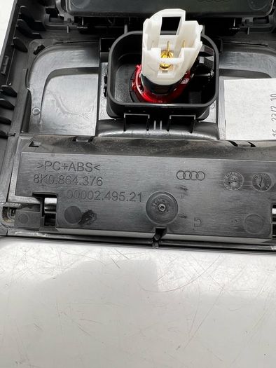 Audi A4 B8 A5 8T 2009 Cover Centre Console Rear Black 8K0864376 A2l6b5s