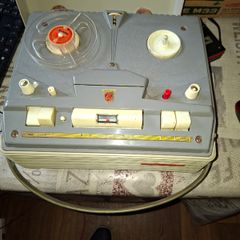 1960s Philips EL 3541 Vintage Reel-to-Reel Tape Recorder with cables Untested, Postage Available or Collection