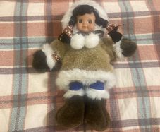 Alaskan arctic circle doll
