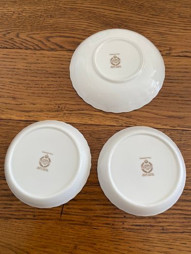Minton Haddon  Hall Trio of little dishes