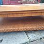 Large coffee table - good condition Dimentions: 34 inches wide, 57 inches long, 20 inches high. Image 5