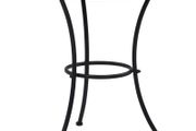 Mosaic Bistro Table Orange/Grey 60cm Ceramic