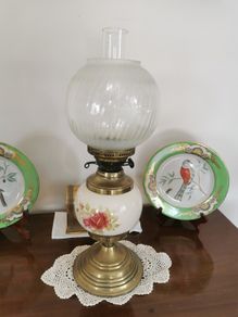 Antique Oil Lamp 1800's