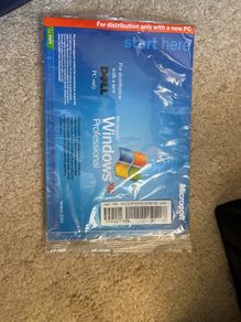 Microsoft Windows XP professional