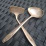 Vintage stamped Silver plated Childs Spoon & Pusher Image 7