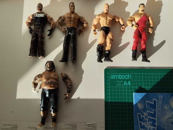 WWE Wrestling Action Figures  5 Figure Bundle