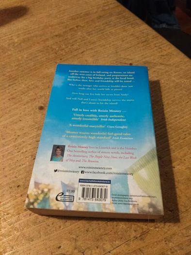 Roisin Meaney The Birthday party.  Paperback book.