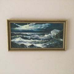 Art - Oil on Panel ( Seascape)