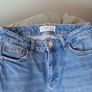 Light Blue Denim Straight Leg Jeans Size 6 Image 2