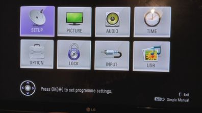 tv LG 45in