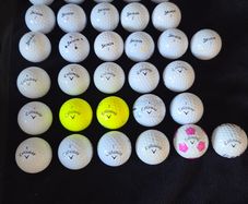32 callaway and srixon golf balls