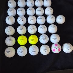 32 callaway and srixon golf balls