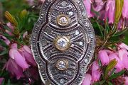 Antique Art Deco Diamond Plaque Ring