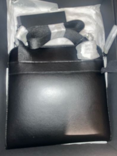 Emporio Armani genuine leather crossbody messenger bag brand new with tag