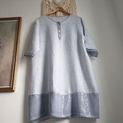 Linen Dress Size Uk 14