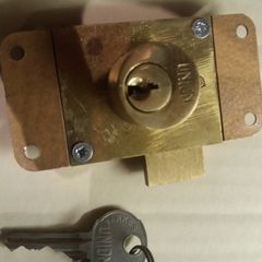 Union J4143 PL Cylinder Cupboard Deadlock