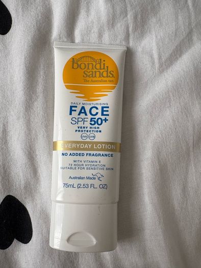 Bondi Sands daily moisturising Face SPF 50+ - everyday lotion