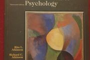 hilgards introduction to psychology  13th editions