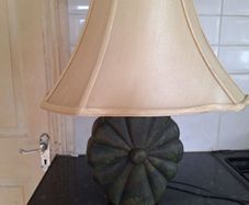 Heavy vintage table lamp