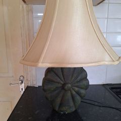 Heavy vintage table lamp