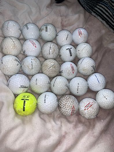 25 Mixed Tiltiest golf balls