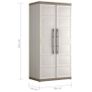 Keter Storage Cabinet with Shelves XL - Free Delivery Nationwide Image 4