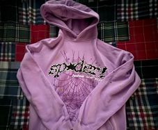 Spider Worldwide Men's Purple Hoodie