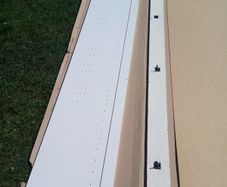 Kitchen panel - new and kick board- used