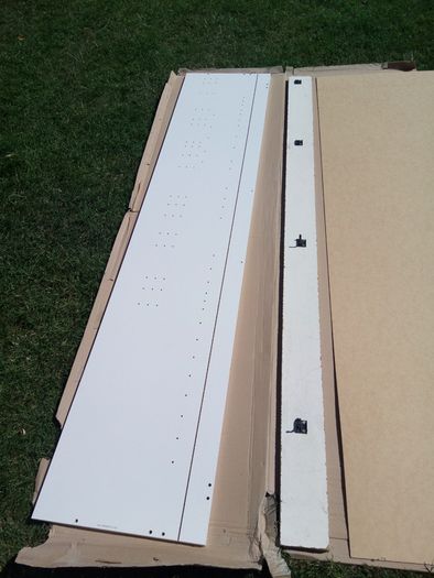 Kitchen panel - new and kick board- used