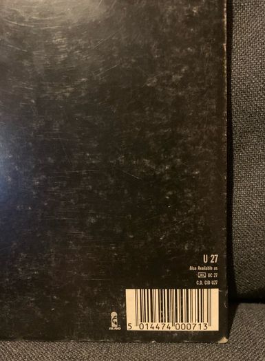 U2 - Rattle & Hum 1st Press 1988 12" Double Vinyl Album