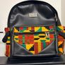 High-Quality African Print Backpack / Cabin Bag Image 3