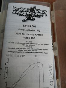 Yamaha FJ1100 1984-85