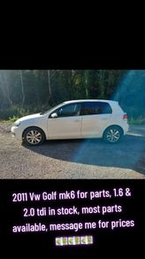 2011 VW Golf mk6 parts