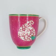 YourtheDish Gift Bird Coffee Mug - Dark Pink