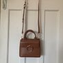 Claudie Pierlot Tan Leather Bag Image 2