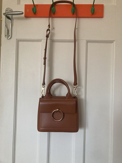 Claudie Pierlot Tan Leather Bag