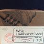 Wine Whiskey Spirits  Bottle Stopper COMBI- LOCK Image 6