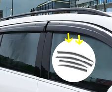 4 Deflectors Honda Jazz 2021-2026