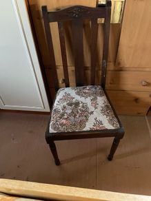 Vintage bedroom chair